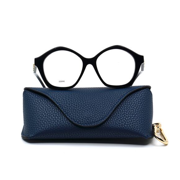 Brand New 100% Authentic LOEWE LW50053F 001 Black Eyeglasses – Made in Italy - Picture 5 of 13